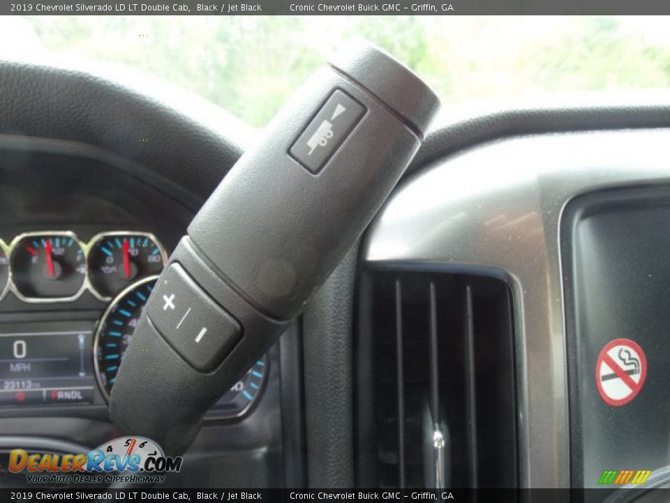 2019 Chevrolet Silverado LD LT Double Cab Black / Jet Black Photo #20