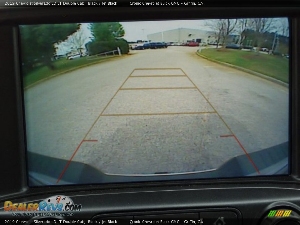 2019 Chevrolet Silverado LD LT Double Cab Black / Jet Black Photo #22