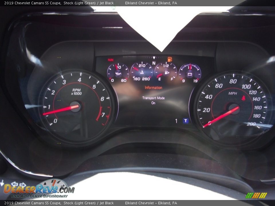 2019 Chevrolet Camaro SS Coupe Gauges Photo #19