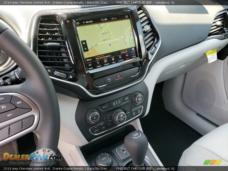2019 Jeep Cherokee Limited 4x4 Granite Crystal Metallic / Black/Ski Grey Photo #10