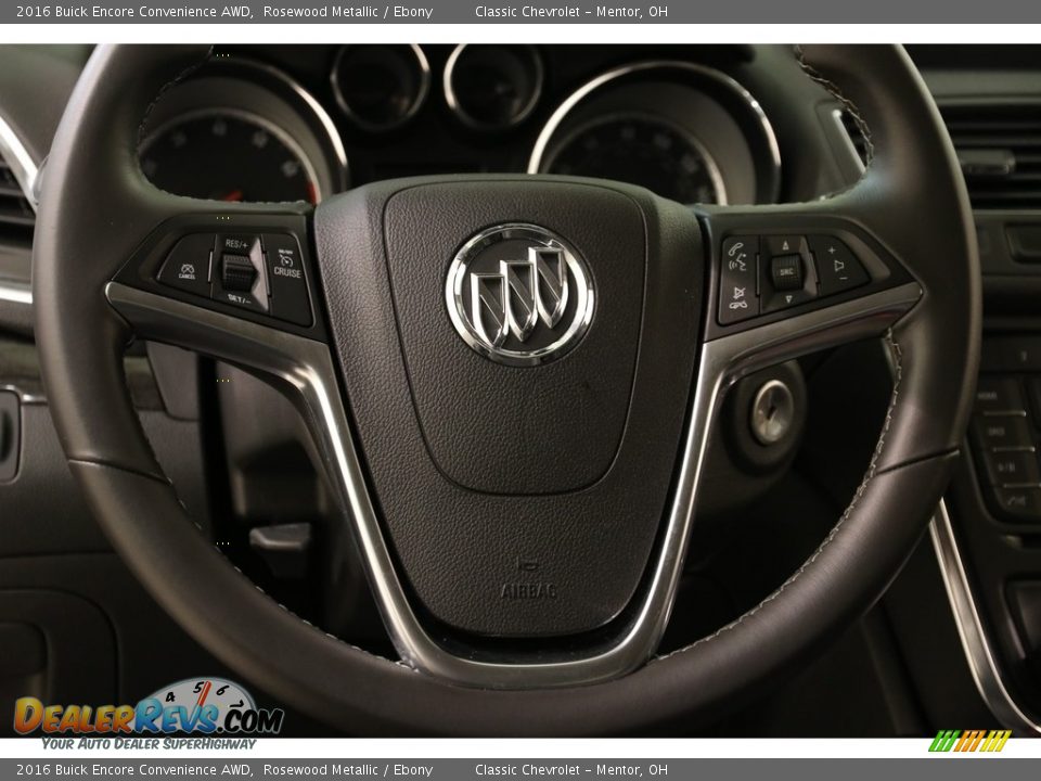2016 Buick Encore Convenience AWD Rosewood Metallic / Ebony Photo #7
