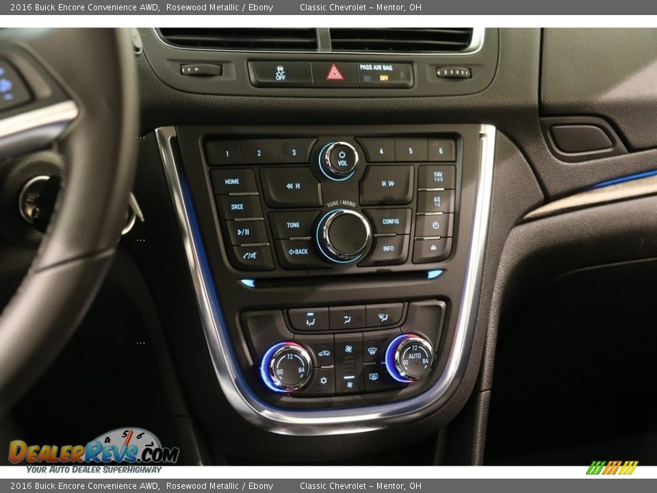 2016 Buick Encore Convenience AWD Rosewood Metallic / Ebony Photo #12