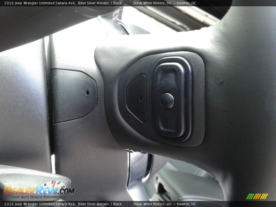 2019 Jeep Wrangler Unlimited Sahara 4x4 Billet Silver Metallic / Black Photo #16