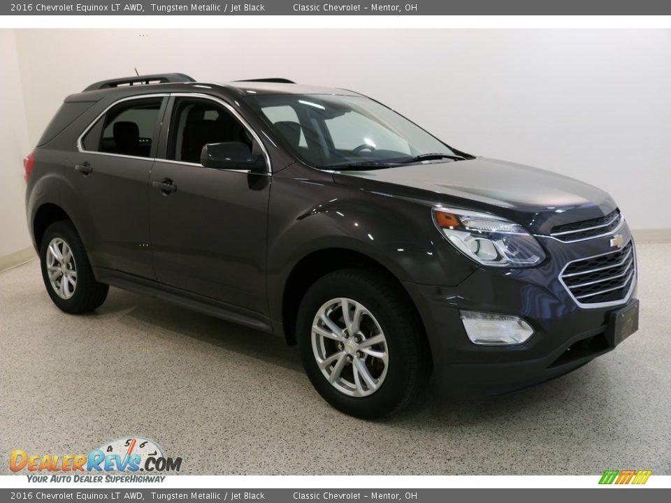 2016 Chevrolet Equinox LT AWD Tungsten Metallic / Jet Black Photo #1