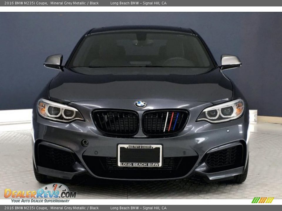 2016 BMW M235i Coupe Mineral Grey Metallic / Black Photo #2