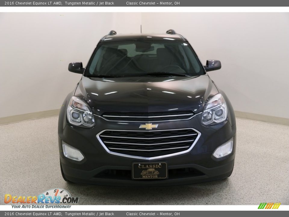 2016 Chevrolet Equinox LT AWD Tungsten Metallic / Jet Black Photo #2