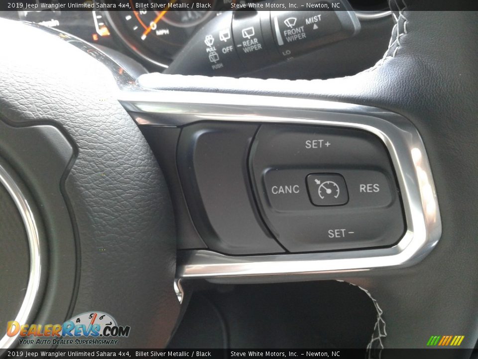 2019 Jeep Wrangler Unlimited Sahara 4x4 Billet Silver Metallic / Black Photo #18