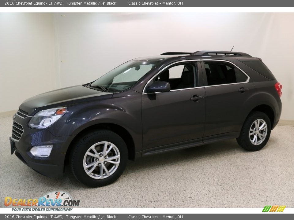 2016 Chevrolet Equinox LT AWD Tungsten Metallic / Jet Black Photo #3