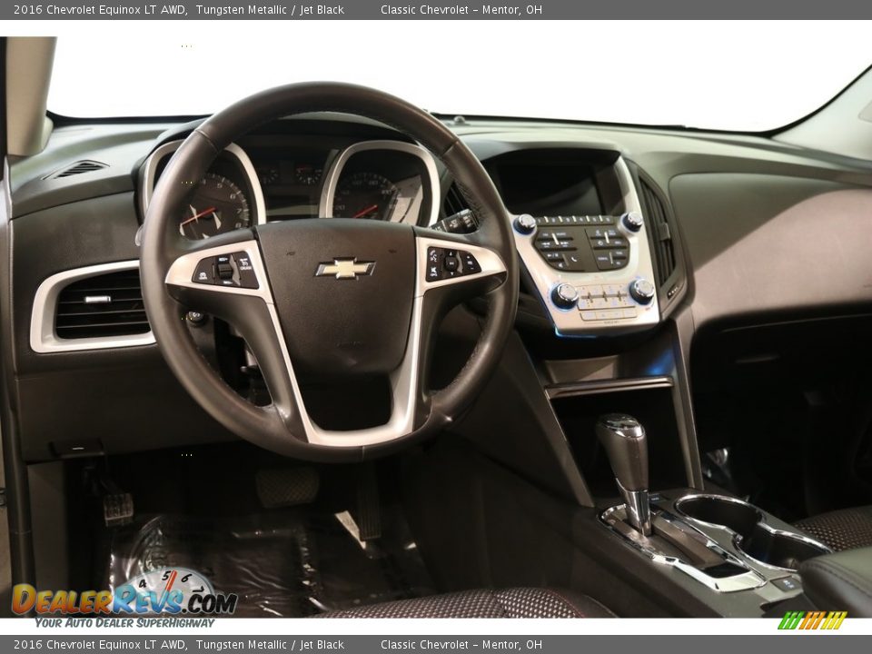2016 Chevrolet Equinox LT AWD Tungsten Metallic / Jet Black Photo #6