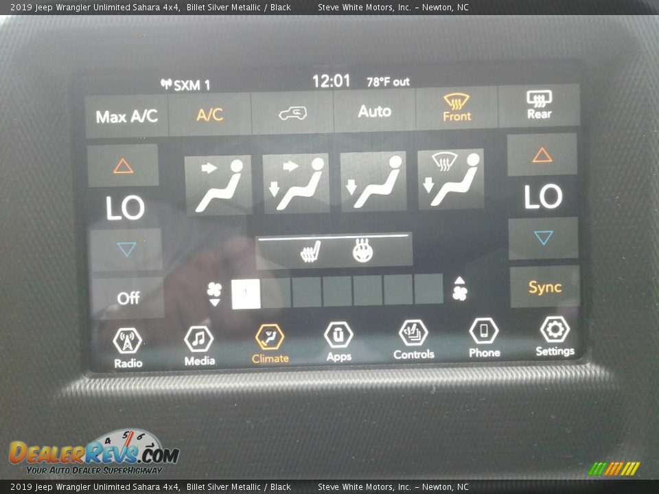 2019 Jeep Wrangler Unlimited Sahara 4x4 Billet Silver Metallic / Black Photo #23