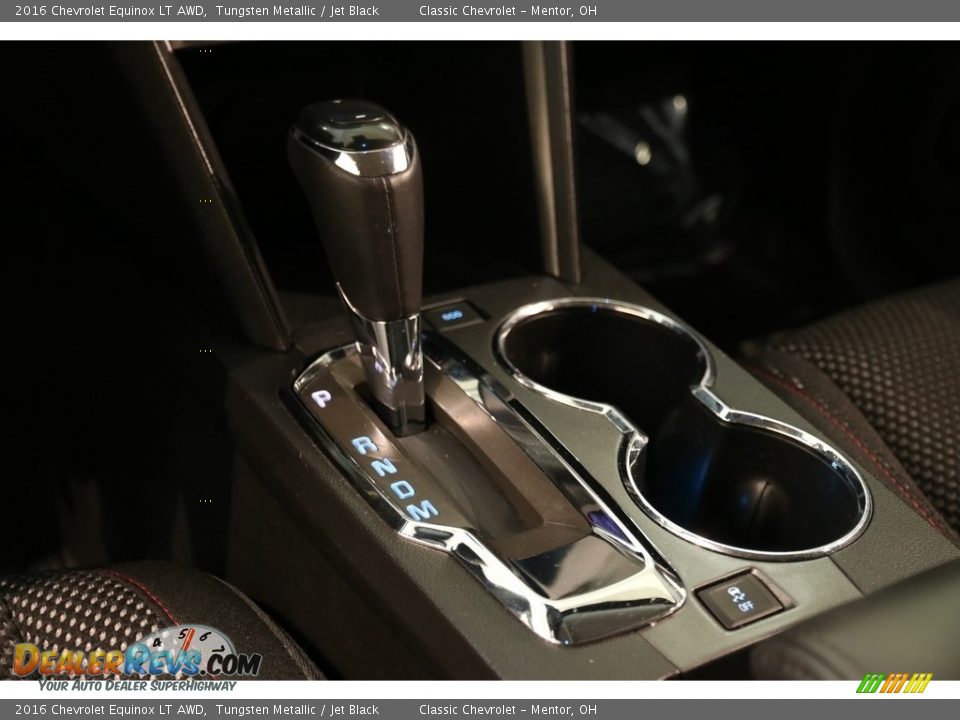 2016 Chevrolet Equinox LT AWD Tungsten Metallic / Jet Black Photo #12