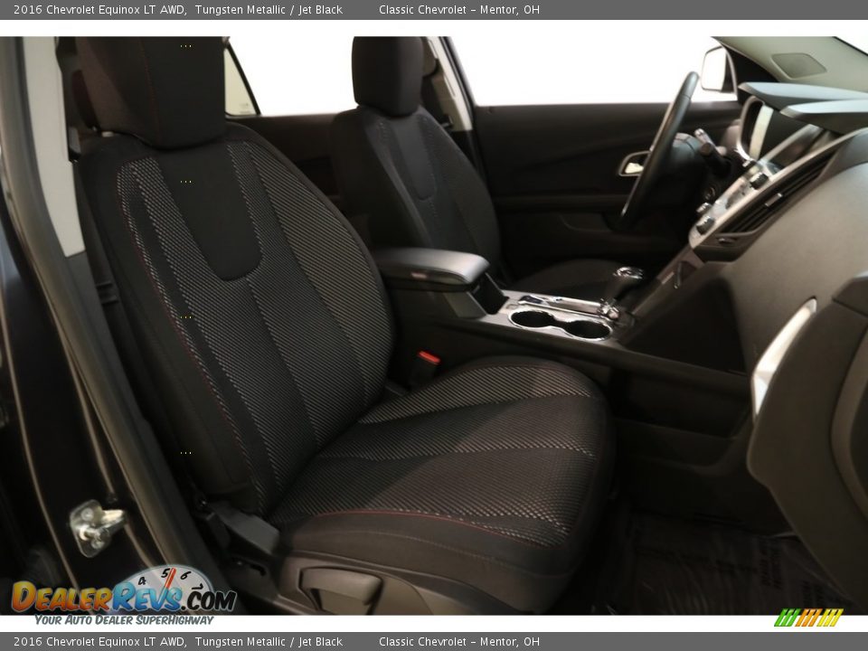 2016 Chevrolet Equinox LT AWD Tungsten Metallic / Jet Black Photo #13