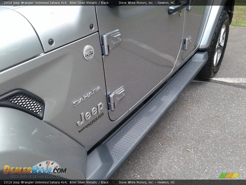 2019 Jeep Wrangler Unlimited Sahara 4x4 Billet Silver Metallic / Black Photo #30