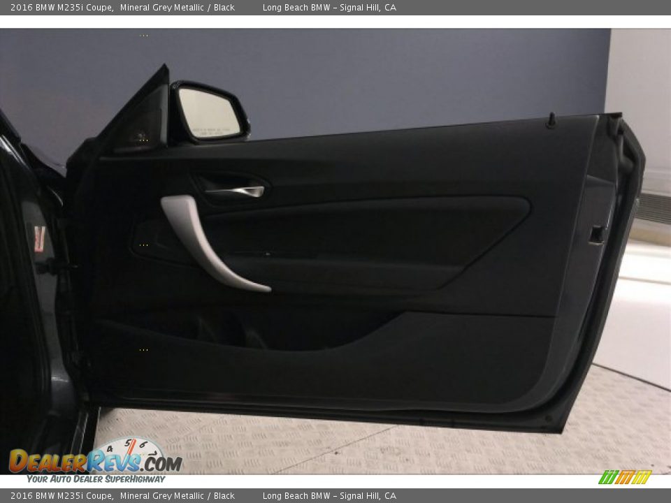 2016 BMW M235i Coupe Mineral Grey Metallic / Black Photo #26