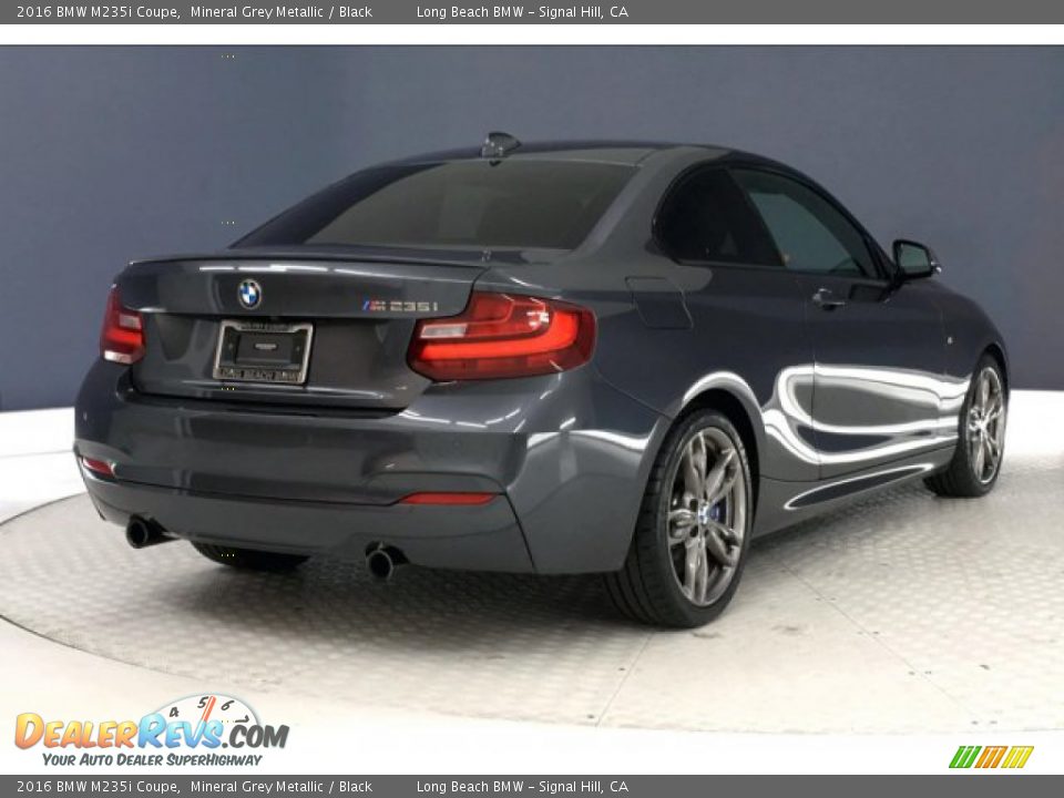2016 BMW M235i Coupe Mineral Grey Metallic / Black Photo #30