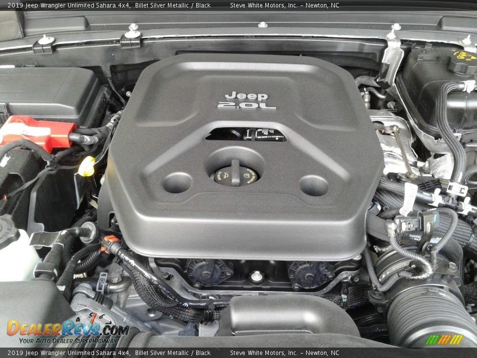 2019 Jeep Wrangler Unlimited Sahara 4x4 Billet Silver Metallic / Black Photo #34