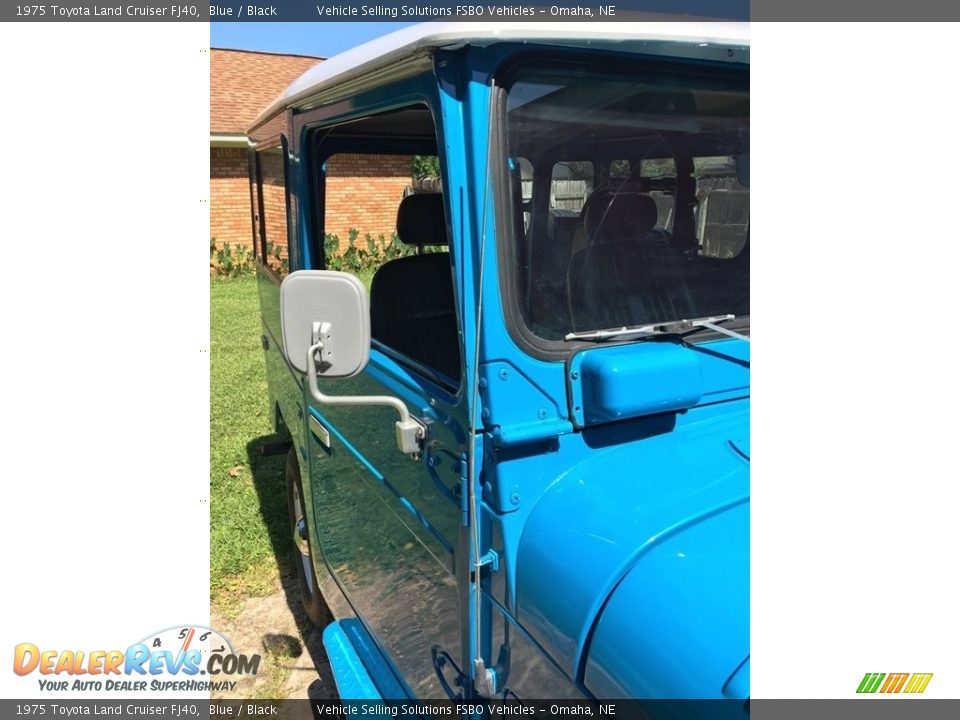 1975 Toyota Land Cruiser FJ40 Blue / Black Photo #17