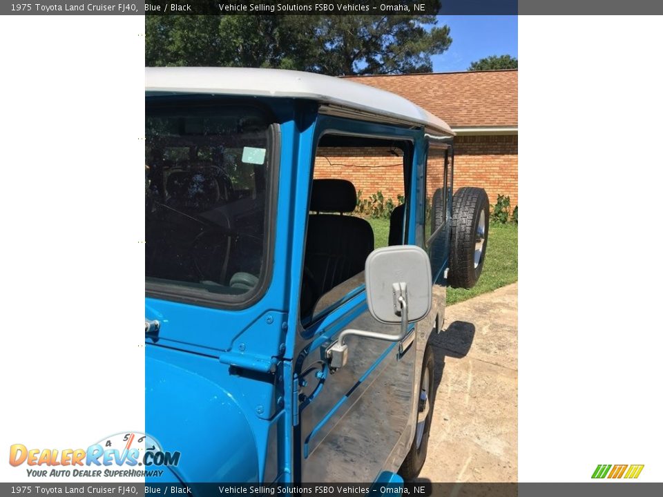 1975 Toyota Land Cruiser FJ40 Blue / Black Photo #18