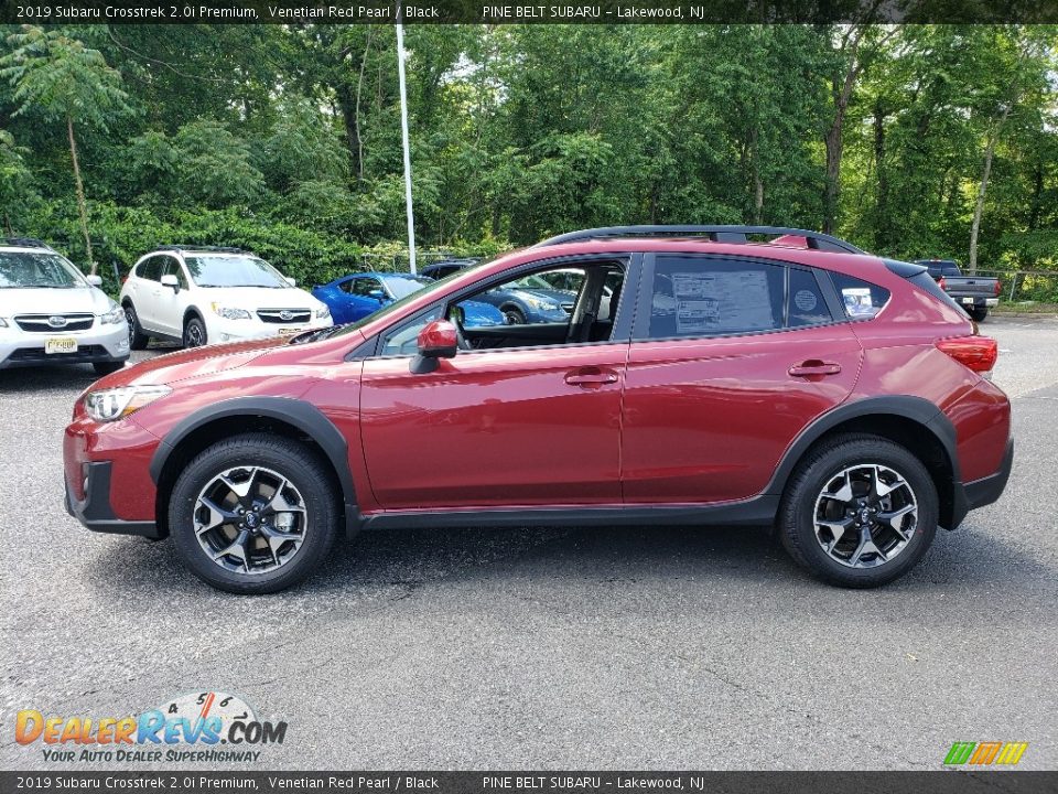 2019 Subaru Crosstrek 2.0i Premium Venetian Red Pearl / Black Photo #3