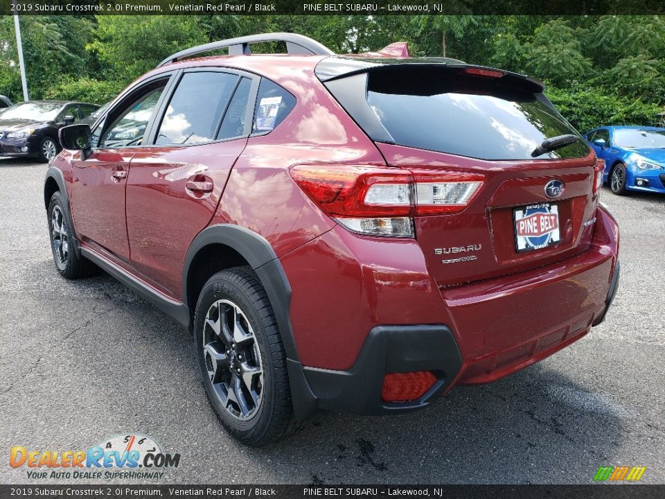 2019 Subaru Crosstrek 2.0i Premium Venetian Red Pearl / Black Photo #4