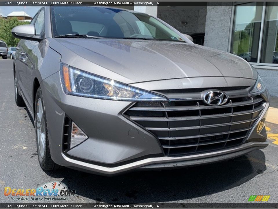 2020 Hyundai Elantra SEL Fluid Metal / Black Photo #1