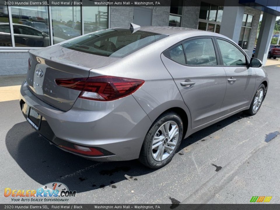 2020 Hyundai Elantra SEL Fluid Metal / Black Photo #4