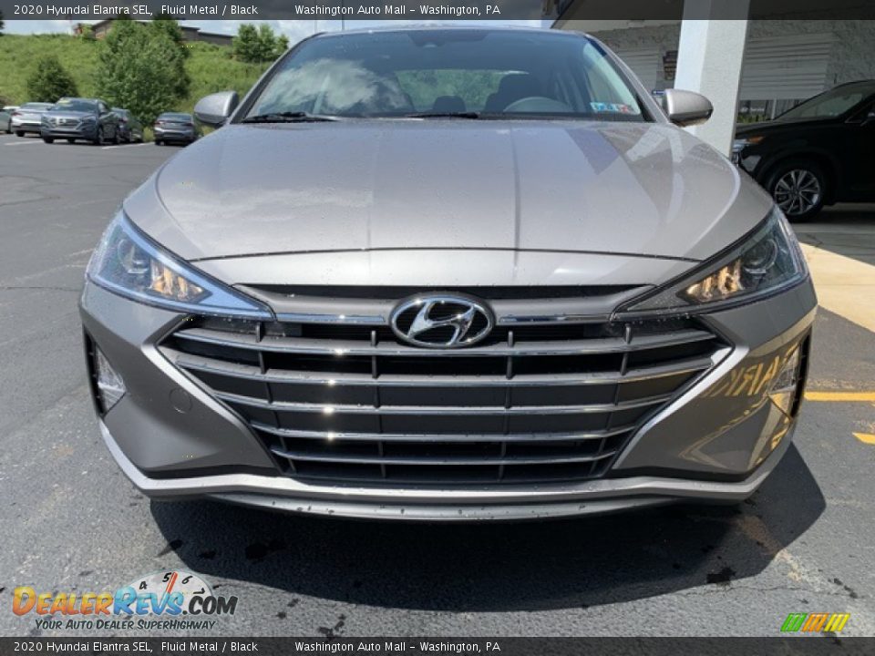 2020 Hyundai Elantra SEL Fluid Metal / Black Photo #8