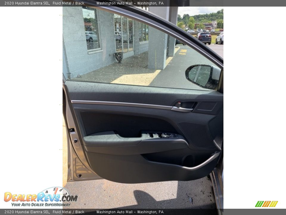 2020 Hyundai Elantra SEL Fluid Metal / Black Photo #11