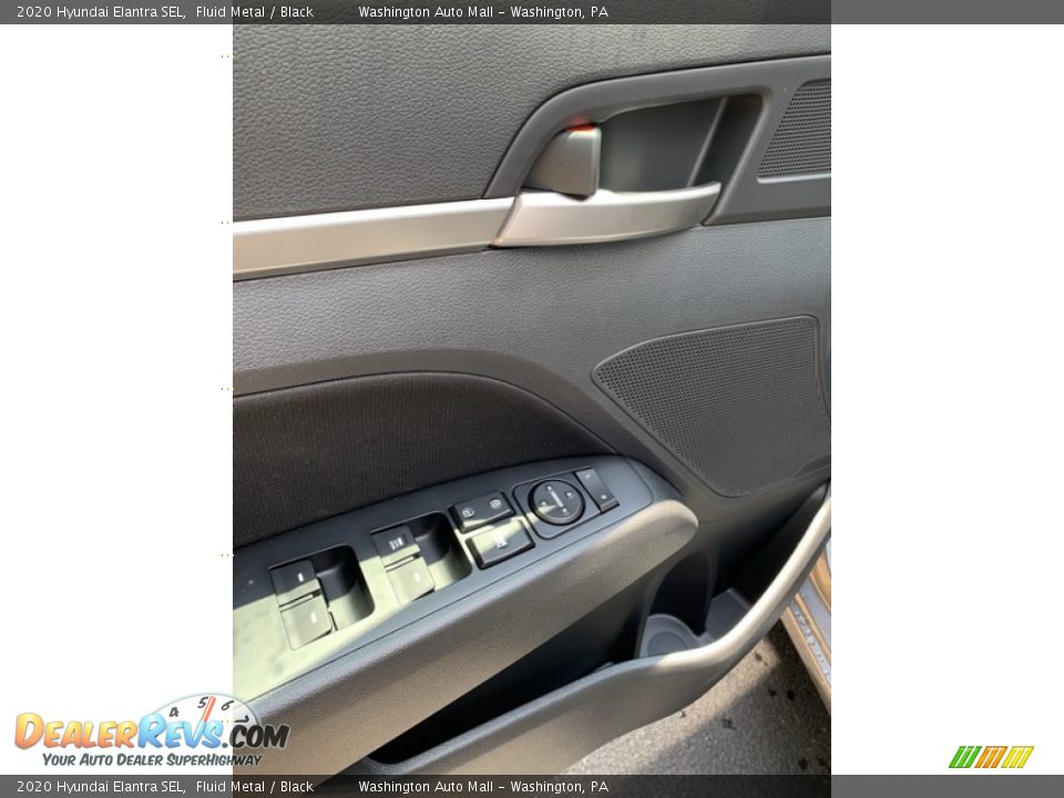 2020 Hyundai Elantra SEL Fluid Metal / Black Photo #12