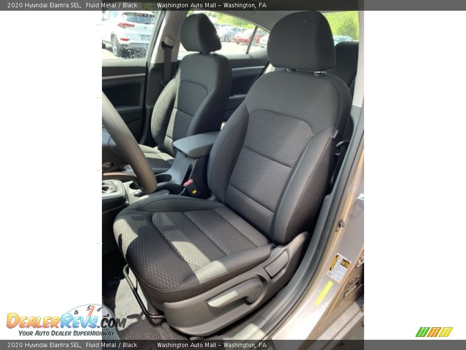 2020 Hyundai Elantra SEL Fluid Metal / Black Photo #15