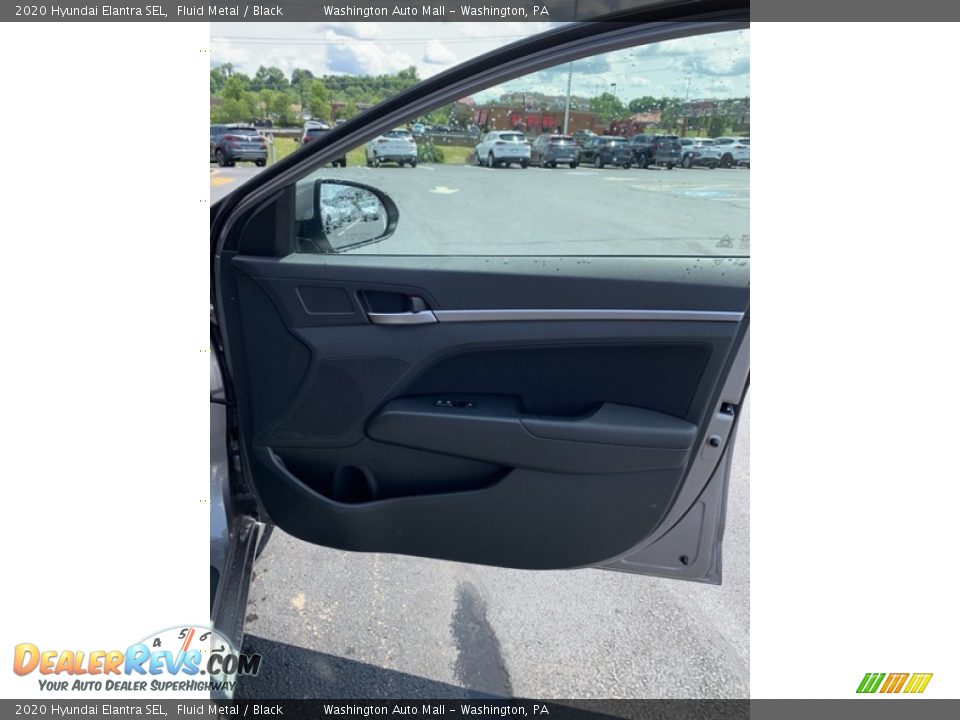 2020 Hyundai Elantra SEL Fluid Metal / Black Photo #27