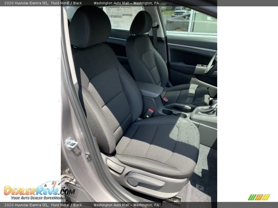 2020 Hyundai Elantra SEL Fluid Metal / Black Photo #28