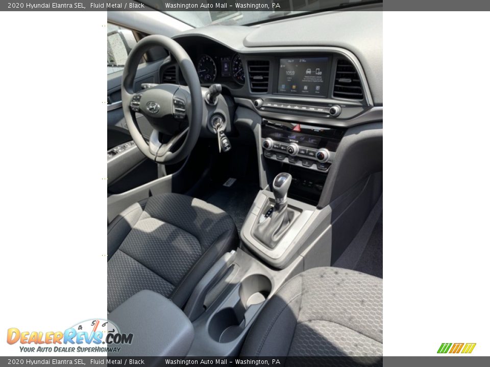 2020 Hyundai Elantra SEL Fluid Metal / Black Photo #29