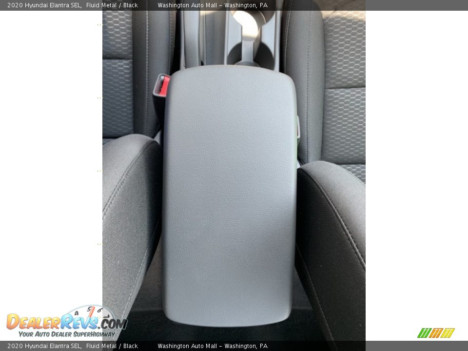 2020 Hyundai Elantra SEL Fluid Metal / Black Photo #35
