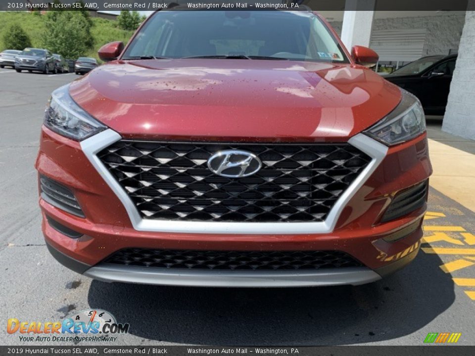 2019 Hyundai Tucson SEL AWD Gemstone Red / Black Photo #8