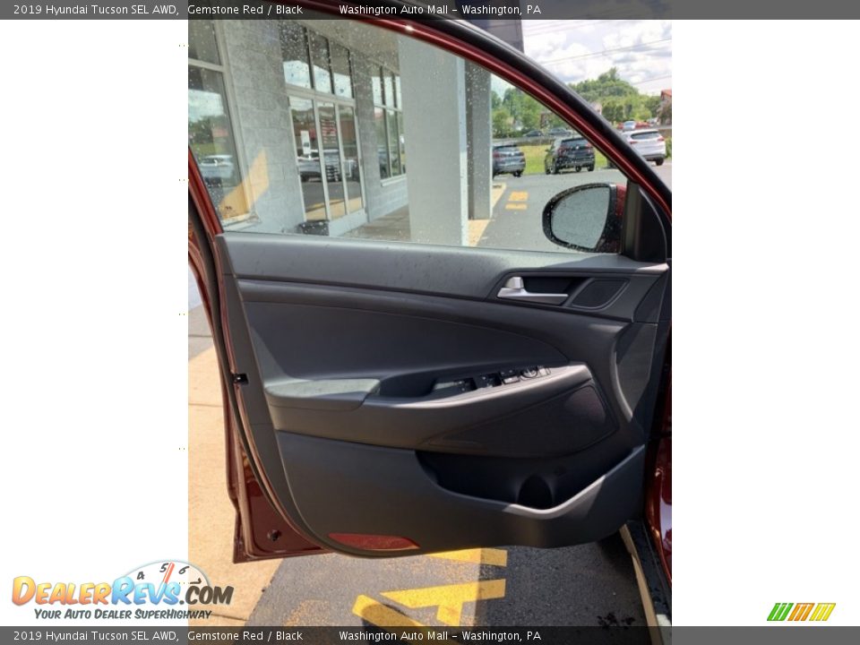2019 Hyundai Tucson SEL AWD Gemstone Red / Black Photo #11