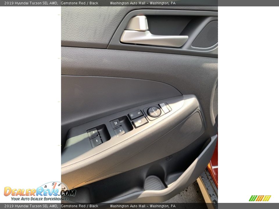 2019 Hyundai Tucson SEL AWD Gemstone Red / Black Photo #12