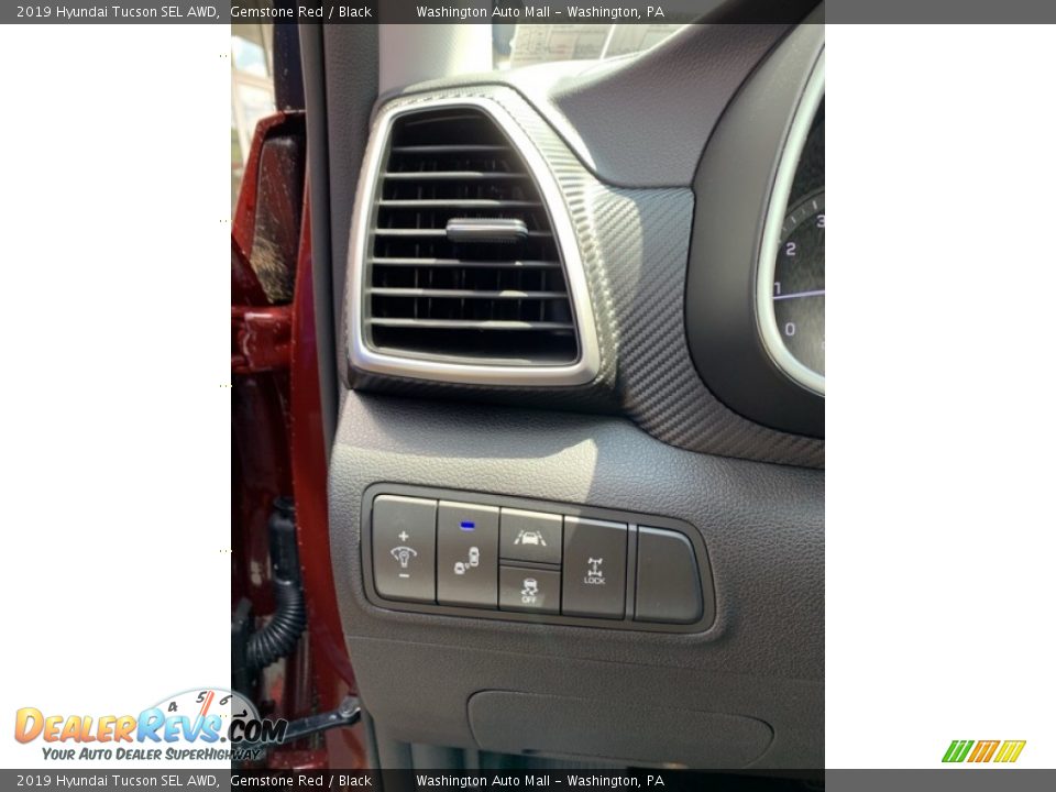 2019 Hyundai Tucson SEL AWD Gemstone Red / Black Photo #13