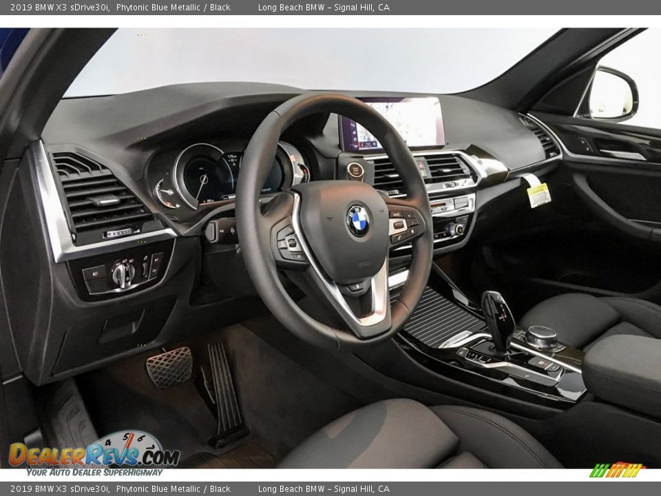 2019 BMW X3 sDrive30i Phytonic Blue Metallic / Black Photo #4