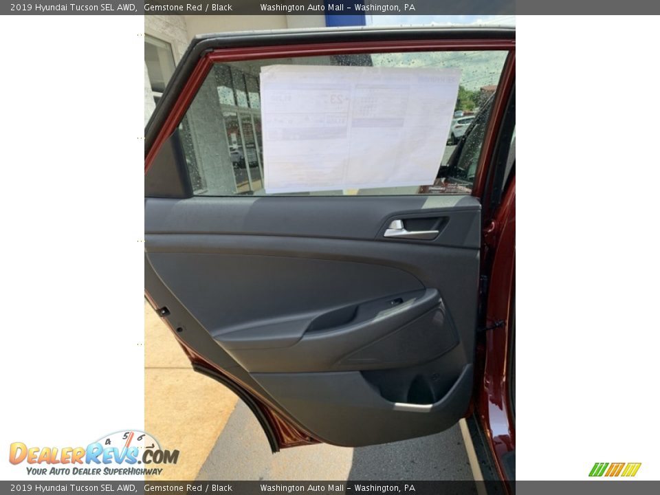 2019 Hyundai Tucson SEL AWD Gemstone Red / Black Photo #17
