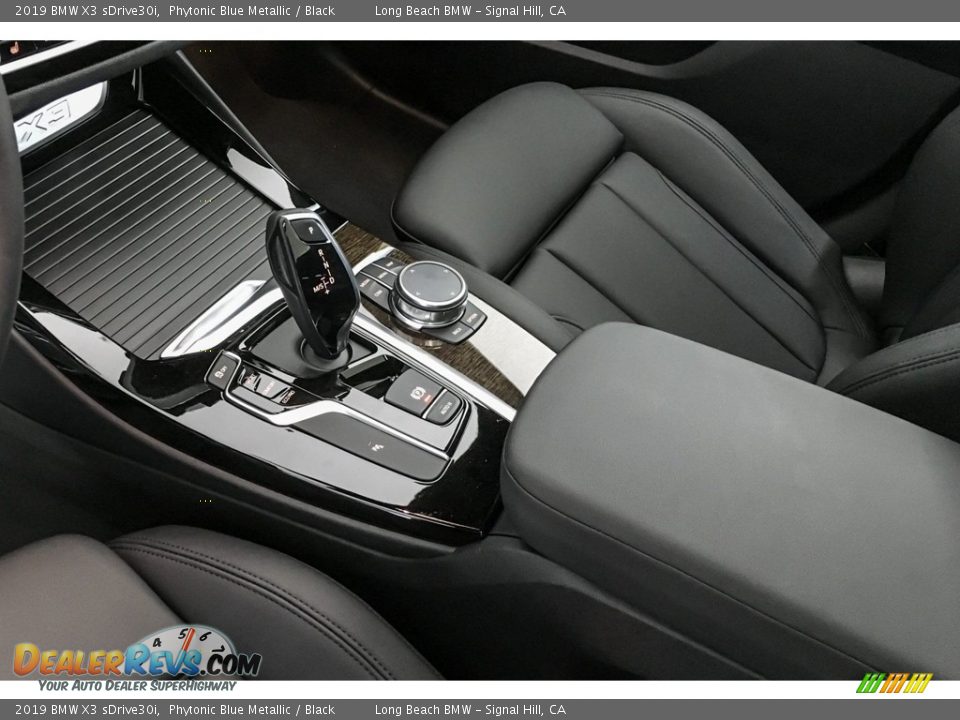 2019 BMW X3 sDrive30i Phytonic Blue Metallic / Black Photo #7