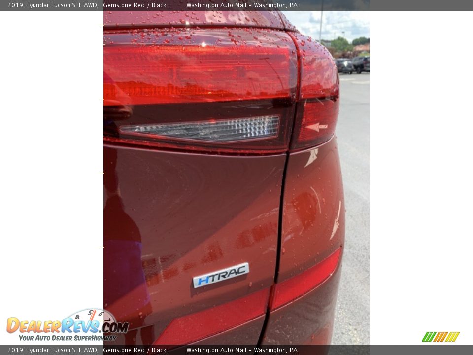2019 Hyundai Tucson SEL AWD Gemstone Red / Black Photo #23