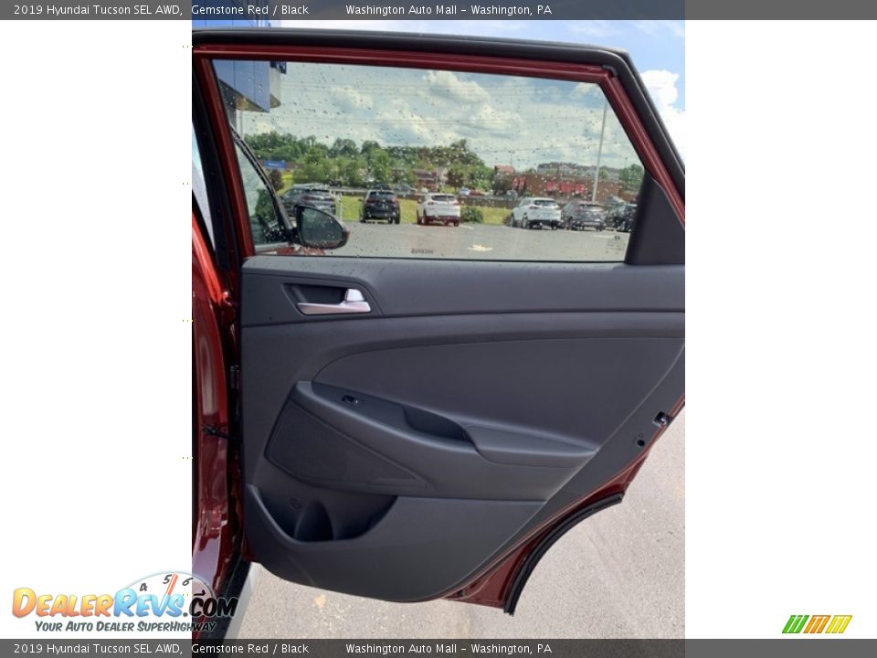 2019 Hyundai Tucson SEL AWD Gemstone Red / Black Photo #24