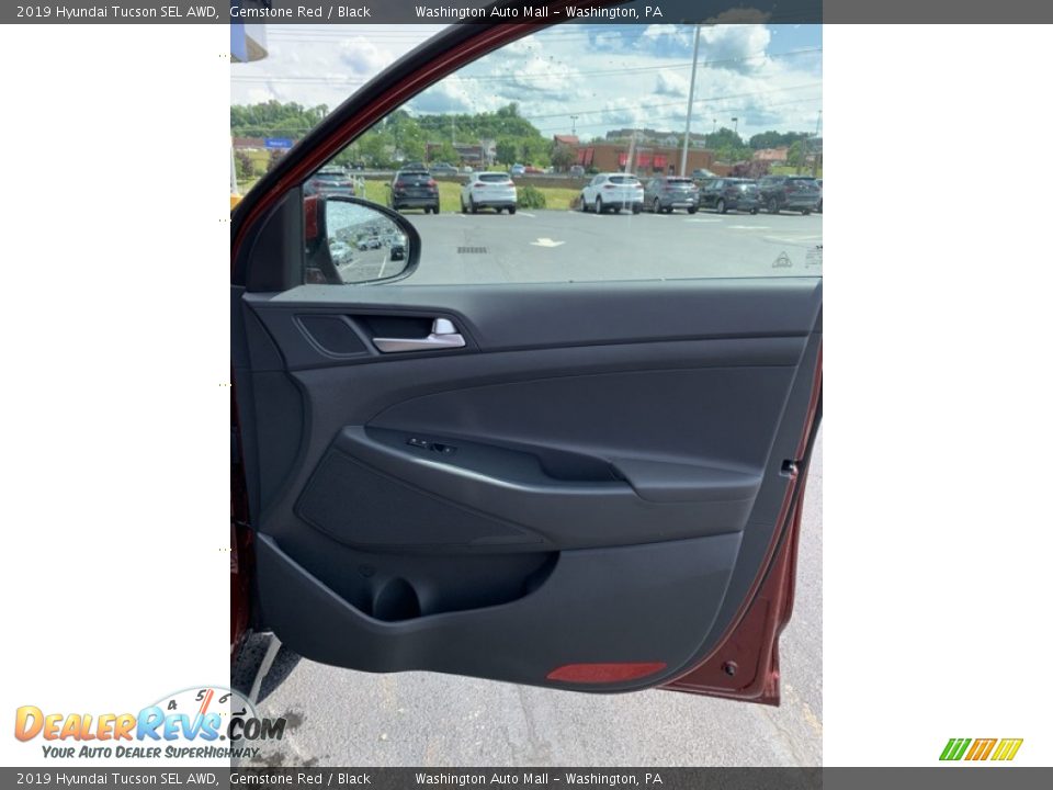 2019 Hyundai Tucson SEL AWD Gemstone Red / Black Photo #27