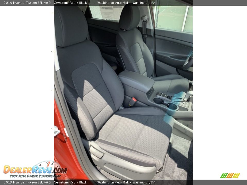 2019 Hyundai Tucson SEL AWD Gemstone Red / Black Photo #28