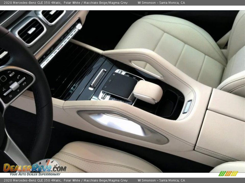 2020 Mercedes-Benz GLE 350 4Matic Polar White / Macchiato Beige/Magma Grey Photo #7