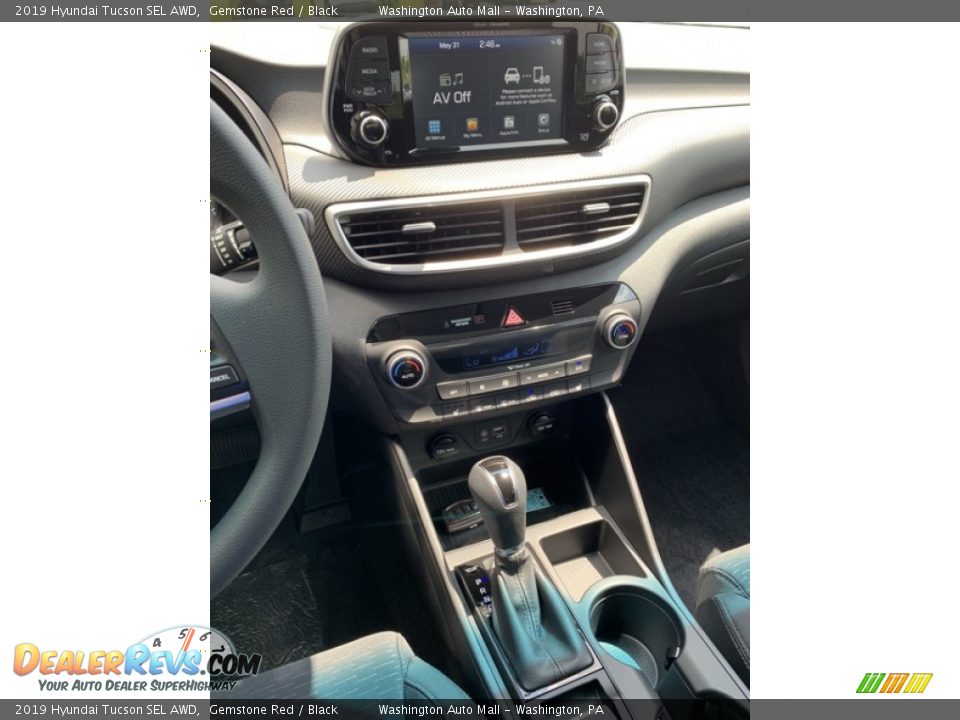 2019 Hyundai Tucson SEL AWD Gemstone Red / Black Photo #32