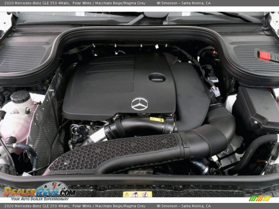 2020 Mercedes-Benz GLE 350 4Matic Polar White / Macchiato Beige/Magma Grey Photo #8