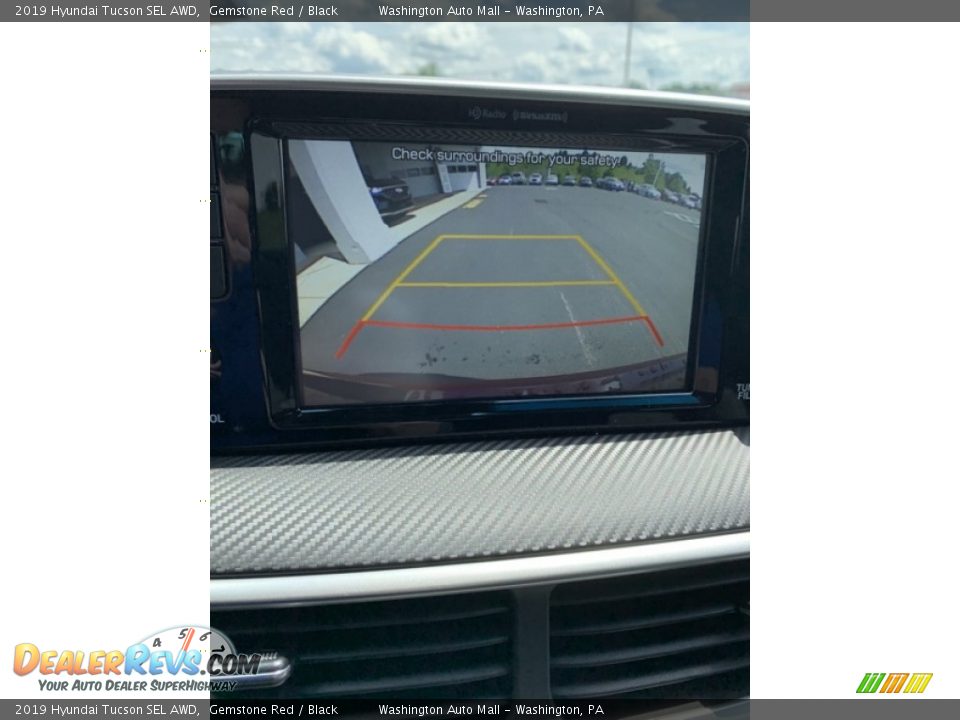 2019 Hyundai Tucson SEL AWD Gemstone Red / Black Photo #33