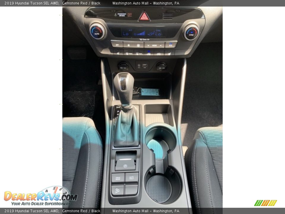 2019 Hyundai Tucson SEL AWD Gemstone Red / Black Photo #34